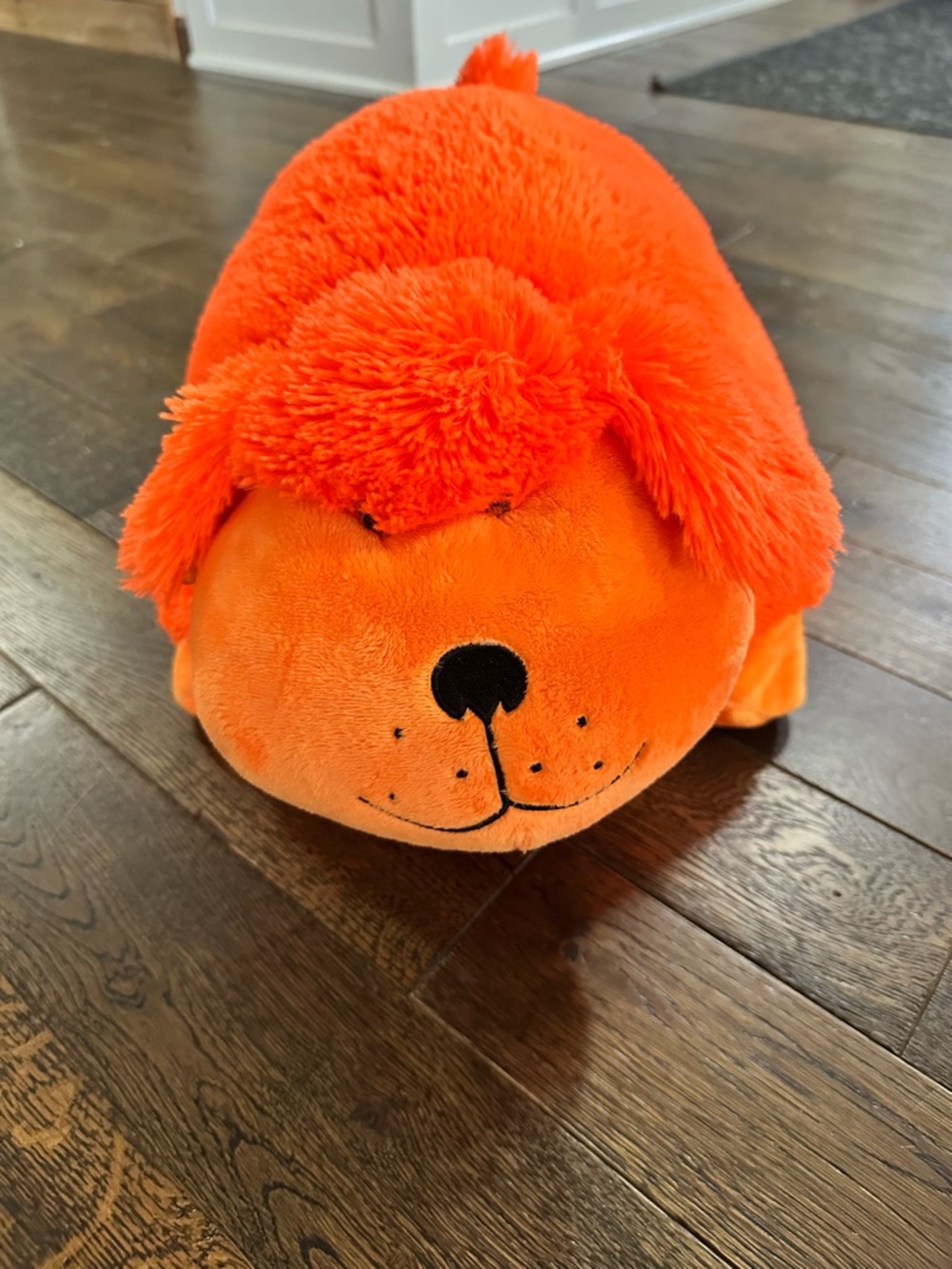 Rare Retired 2012 Pillow Pets Neonz Orange Shaggy Dog - Picture 10 of 10